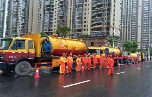 洪湖市政管道清淤