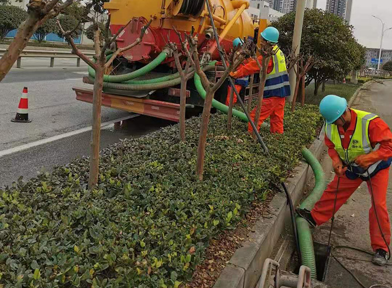 洪湖市政管道清淤